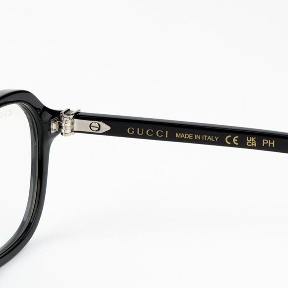 NEW Gucci GG1673S 001 Black Photochromic Transition Pilot Eyeglasses - Picture 7 of 10